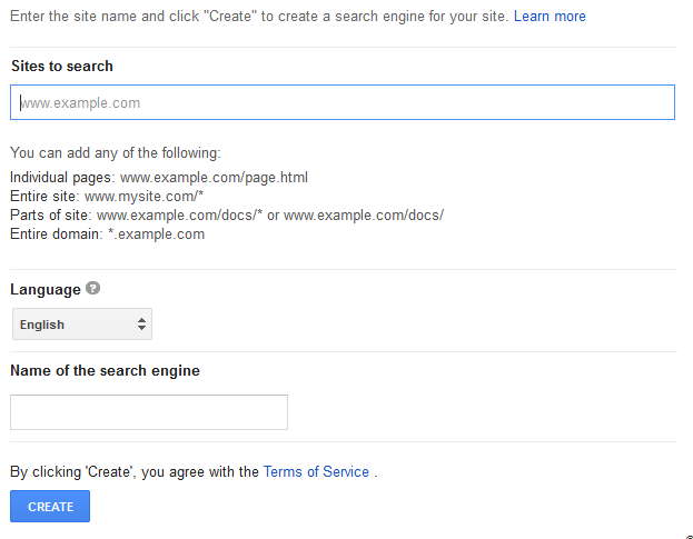 Google-Search-Engine-Creation